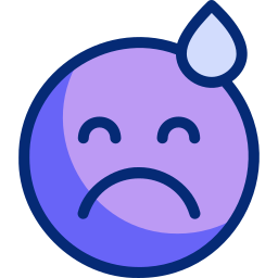 tristeza icono