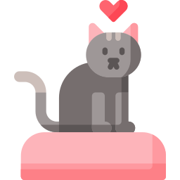 Pet love icon