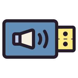 scheda audio icona
