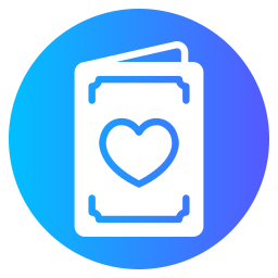 Wedding invitation icon