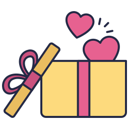 Gift box icon