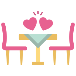 Dinner table icon
