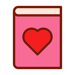 Love books icon