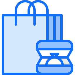 Shopping bag icon