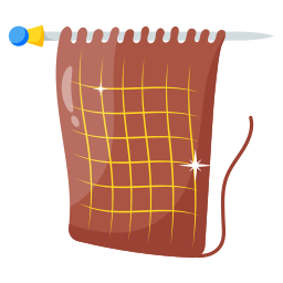 Sewing needles icon