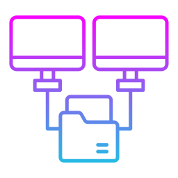 dossier partagé Icône