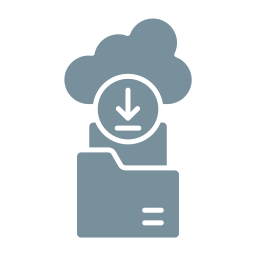 Cloud dowload icon