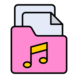 archivio musicale icona