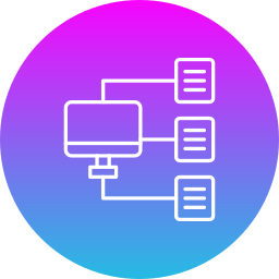 hierarchische struktur icon