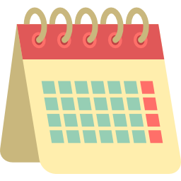 Desktop calendar icon