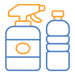 schoonmaakproducten icoon