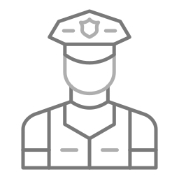 guardia de seguridad icono