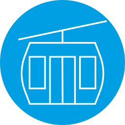 Горнолыжный подъемник иконка