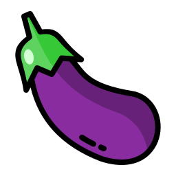 aubergine Icône