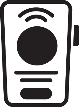 cámara remota icono