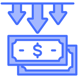 devaluación icono