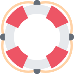 bouée de sauvetage Icône