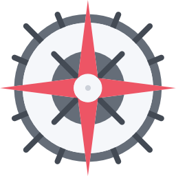 Wind rose icon