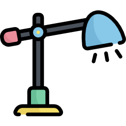 Desk lamp icon