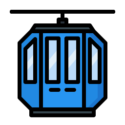 Cable car icon