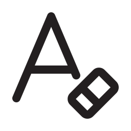 tipografia icona