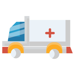 Hospital transport icon