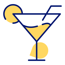 Martini glass icon