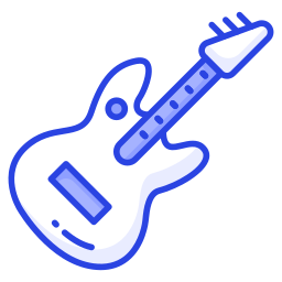 guitarra icono