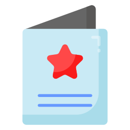 Greeting card icon