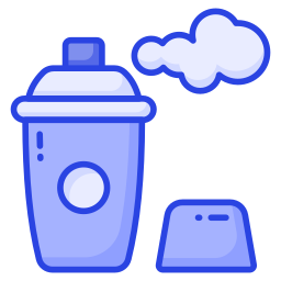 Snow spray icon