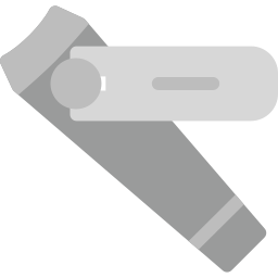 Nail cutter icon