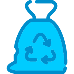 Garbage bag icon