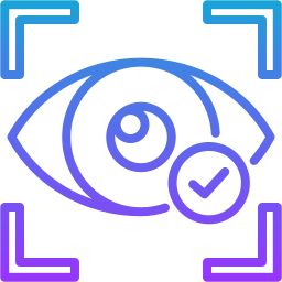 Eye scan icon