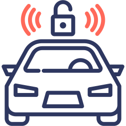 Car alarm icon