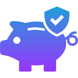 Financial security icon