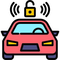 Car alarm icon