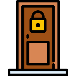 Locked door icon