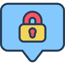 Chat locked icon