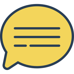 Chat bubble icon