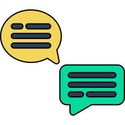 Chat bubble icon