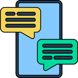 Mobile chat icon