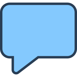 Chat bubble icon