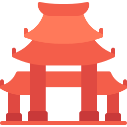 Chinese temple icon