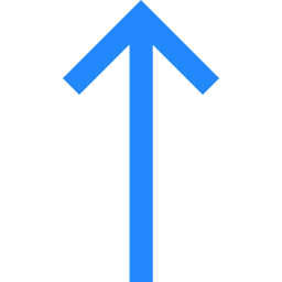 flecha hacia arriba icono