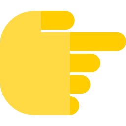 右を指す icon