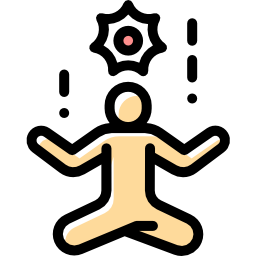 meditación icono