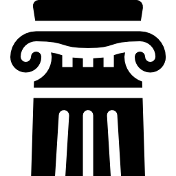 pilastro ionico icona