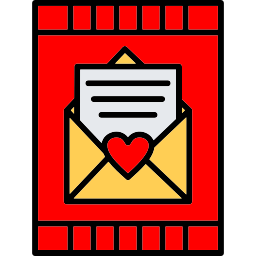 Wedding invitation icon