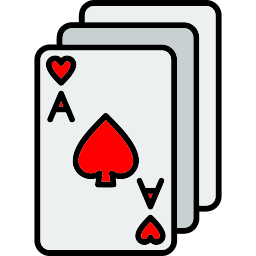 juego de cartas icono