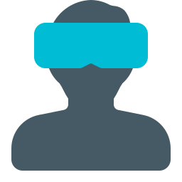 Virtual reality icon